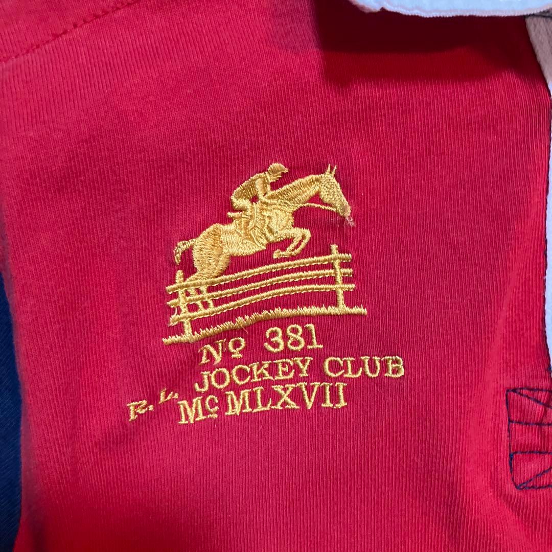 90s Polo Ralph Lauren ラガーシャツ 刺繍 ポロ ラルフ