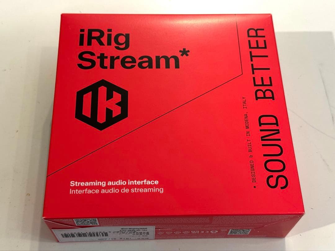 新品同様 iRig Stream オーディオインターフェイス