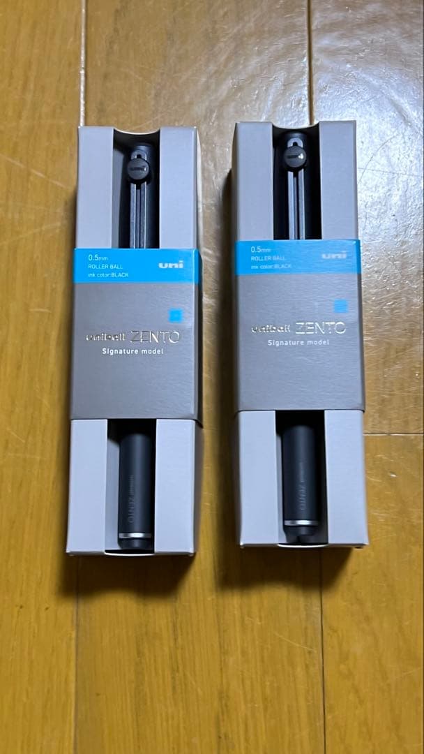uniball ZENTO シグニチャーモデル 0.5mm ユニボールゼント２本