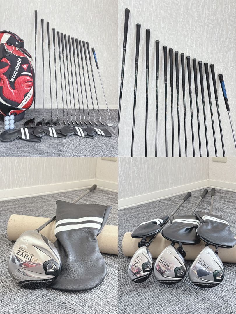 超豪華❗ブリヂストン/PHYZ★ゴルフクラブ 初心者用 メンズ ゴルフセット