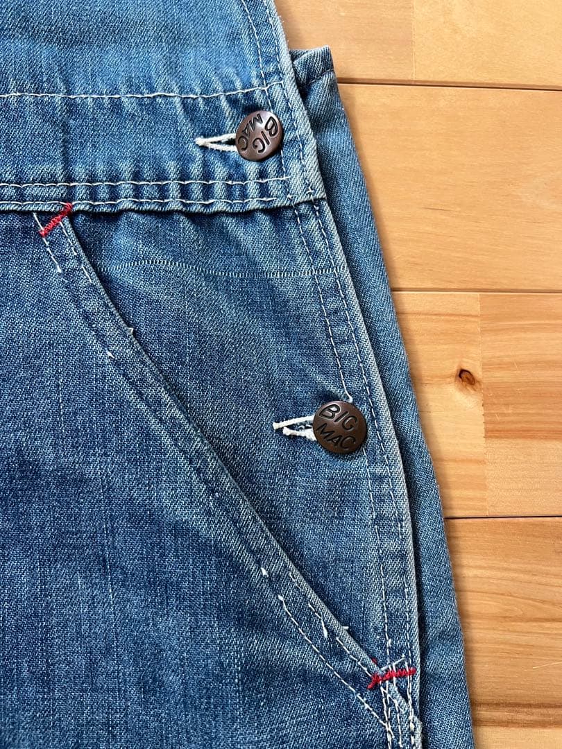 BIG MAC ビッグマック デニム オーバーオール ビンテージ