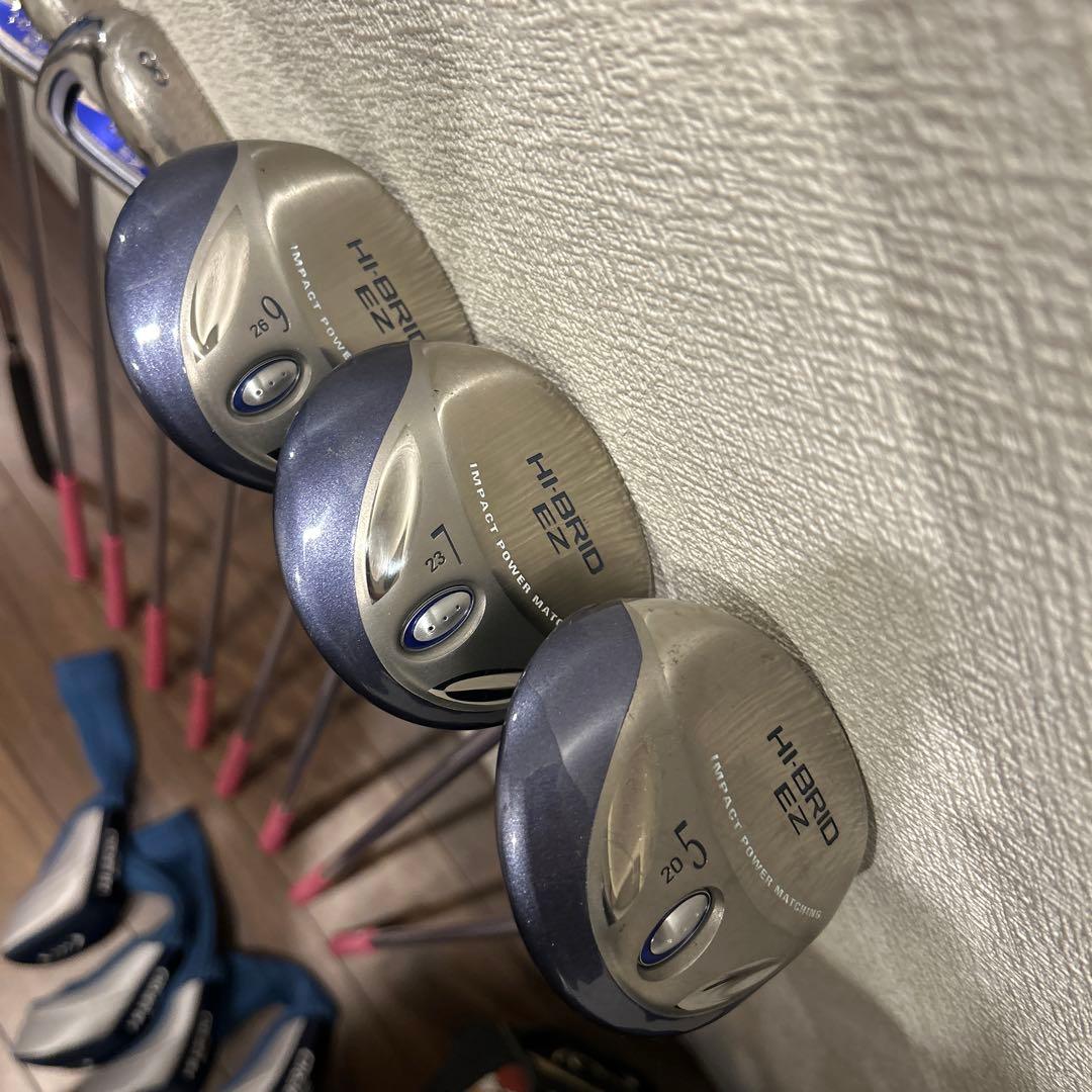 HI-BRID EZ レディースL 10本　右利き　ゴルフセット