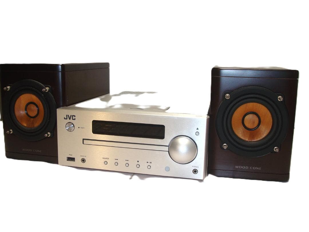 JVC　CA-EXN1/SP-EXN1 ウッドコーンスピーカー