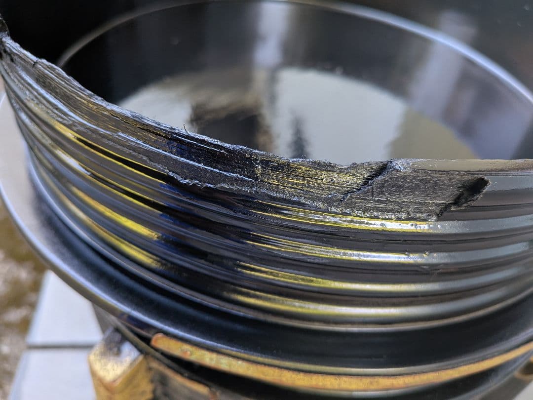 江戸時代大名道具黒漆塗り源氏車金御家紋入公家大名上級武家所用行器（ほかい）難有品