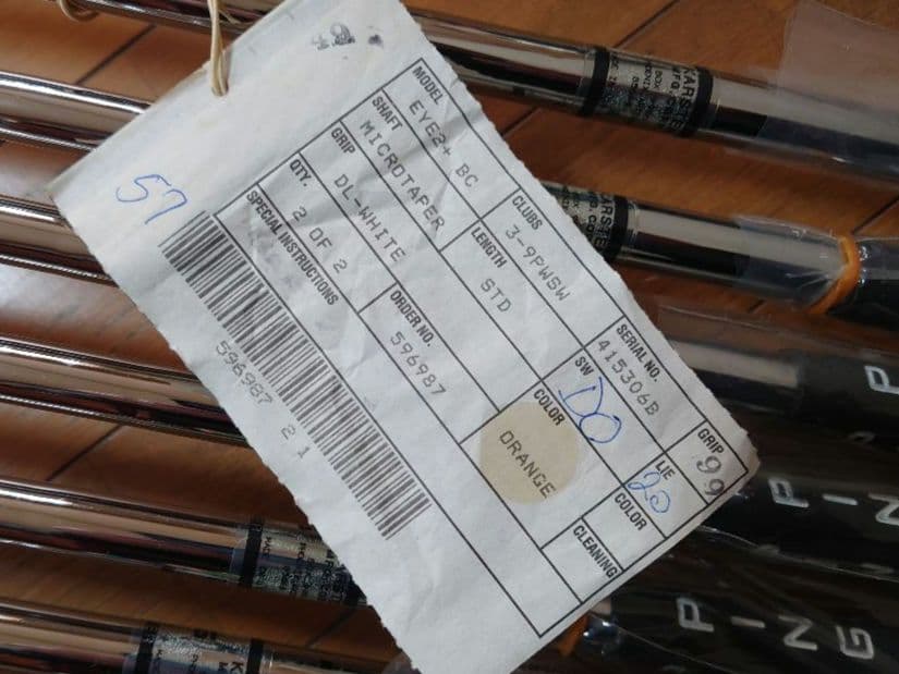 未使用新品 PING EYE2+ BeCu Iron 9本 ピン アイ2 プラス