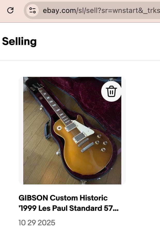特別価格Gibsonレスポールヒスコレ カスタムショップ 57 ゴールドトップ