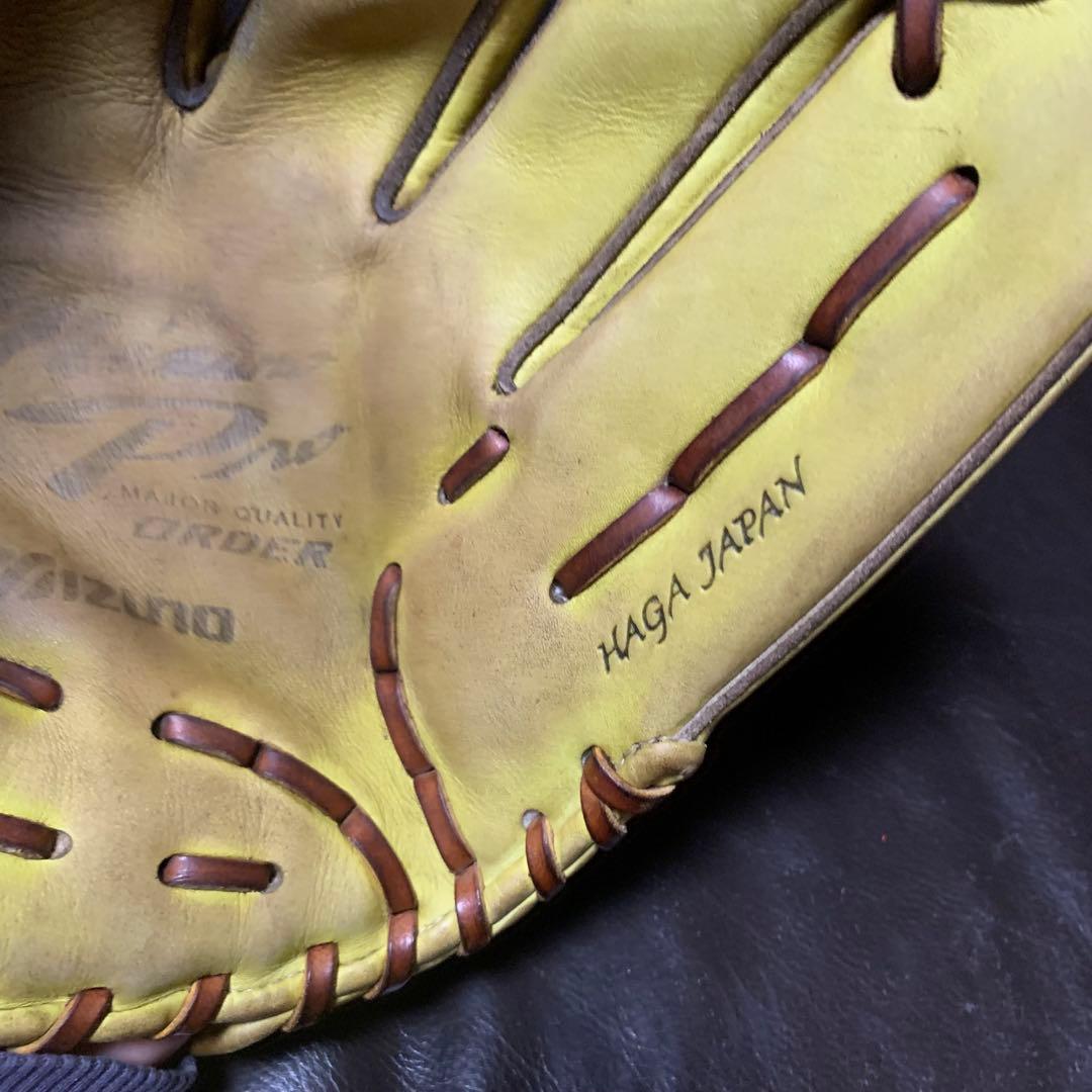 ミズノプロ　オーダー　硬式内野手用グローブ　波賀　haga japan