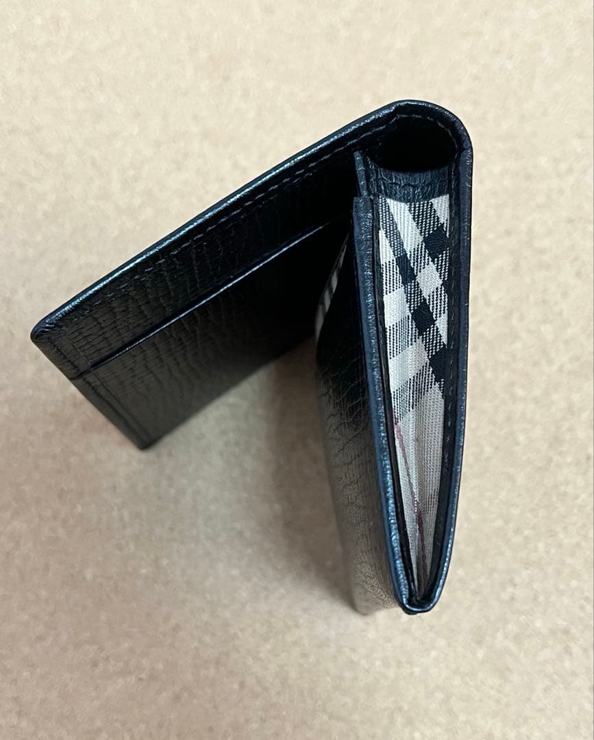 【美品】Burberry バーバリー カードケース 名刺入れ ブラック