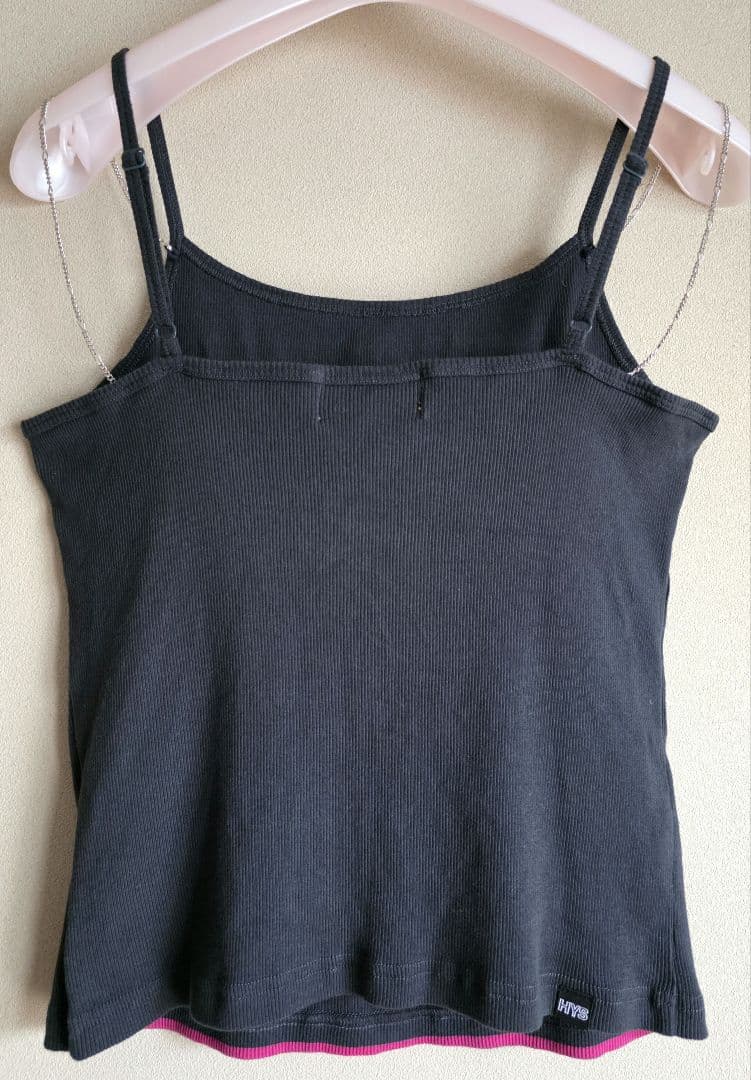 HYSTERIC GLAMOUR キャミソール チェーンストラップ付き