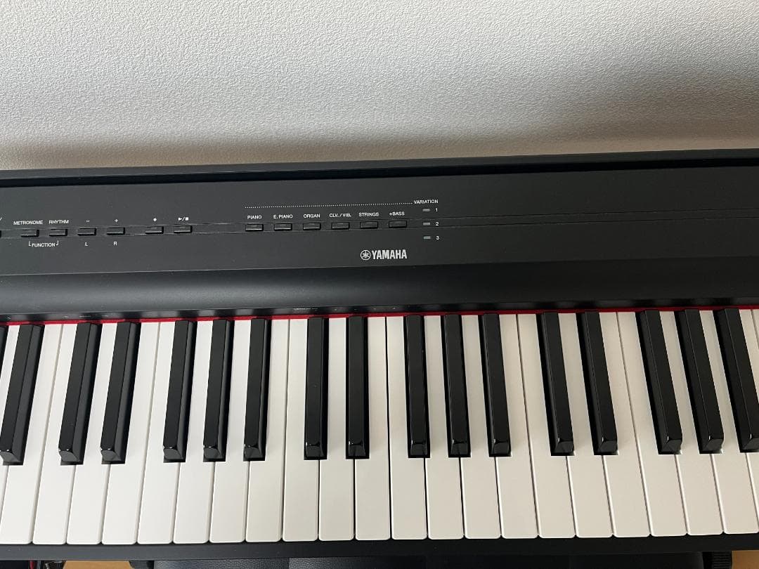 【美品】YAMAHA デジタルピアノ P-125aB ヤマハ 電子ピアノ