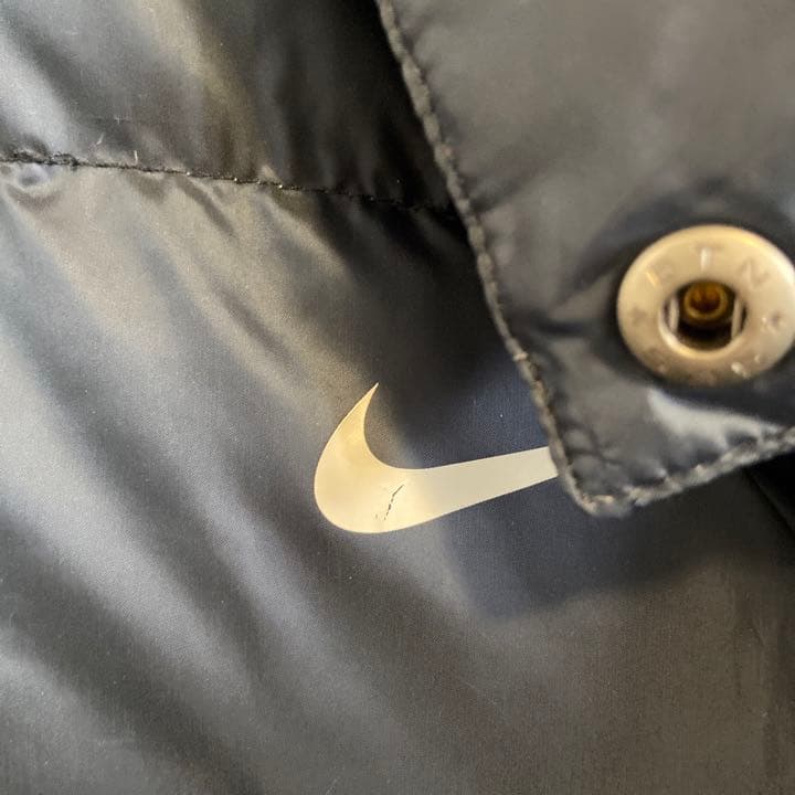 ナイキ　ベンチコート　M ネイビー