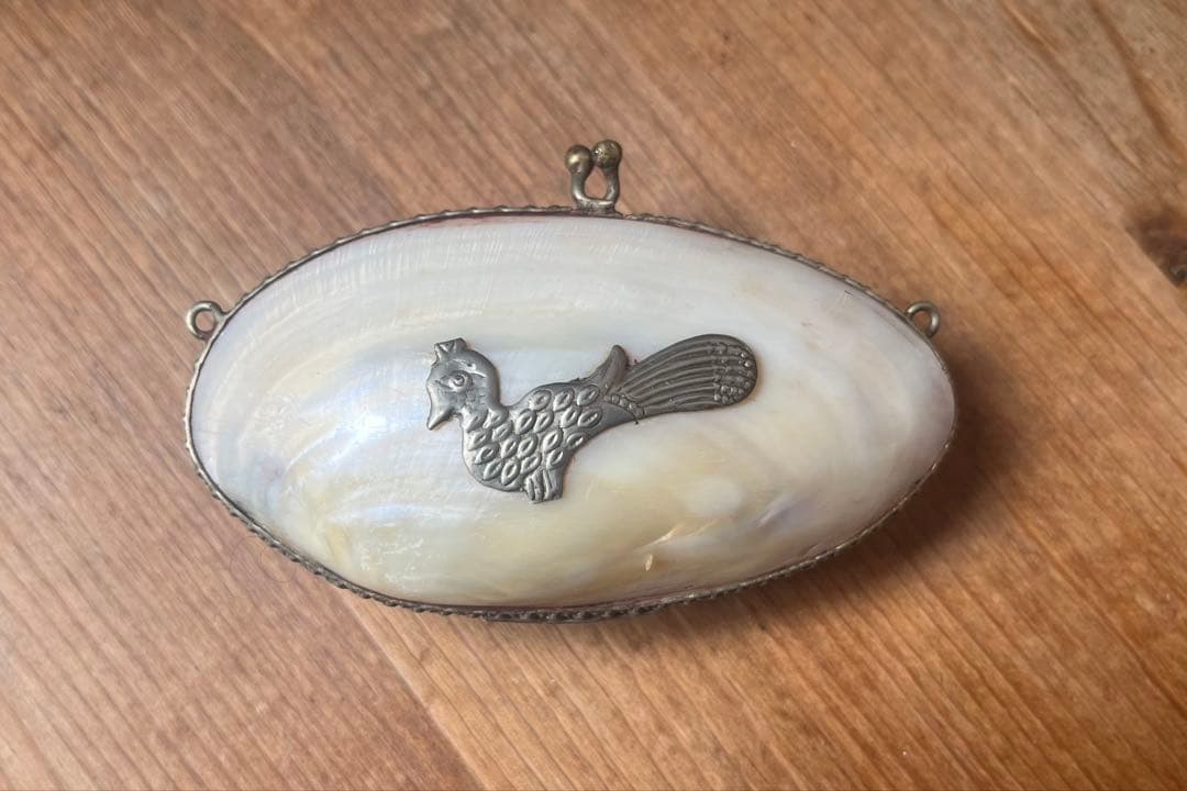 稀少　ヴィクトリアエドワード期 アンティーク マザーオブパール ポータブルケース