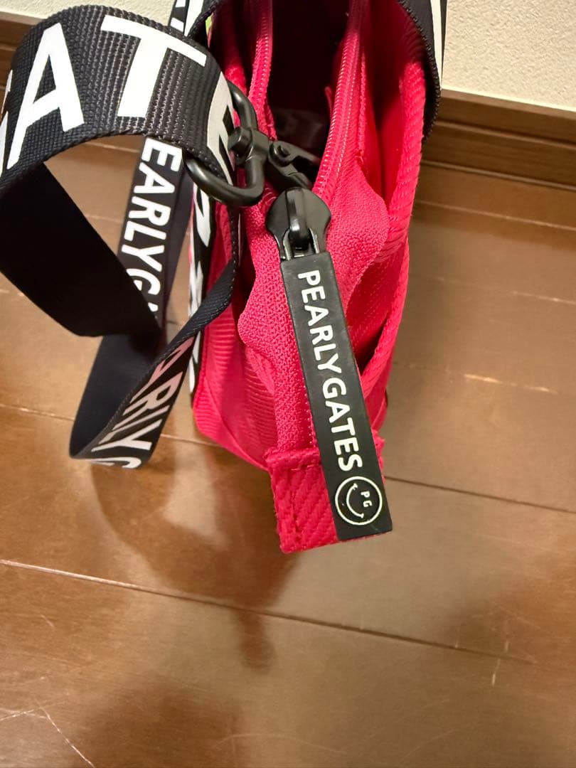 PEARLY GATES パーリーゲイツ　カートバッグ　ピンク色　新品未使用