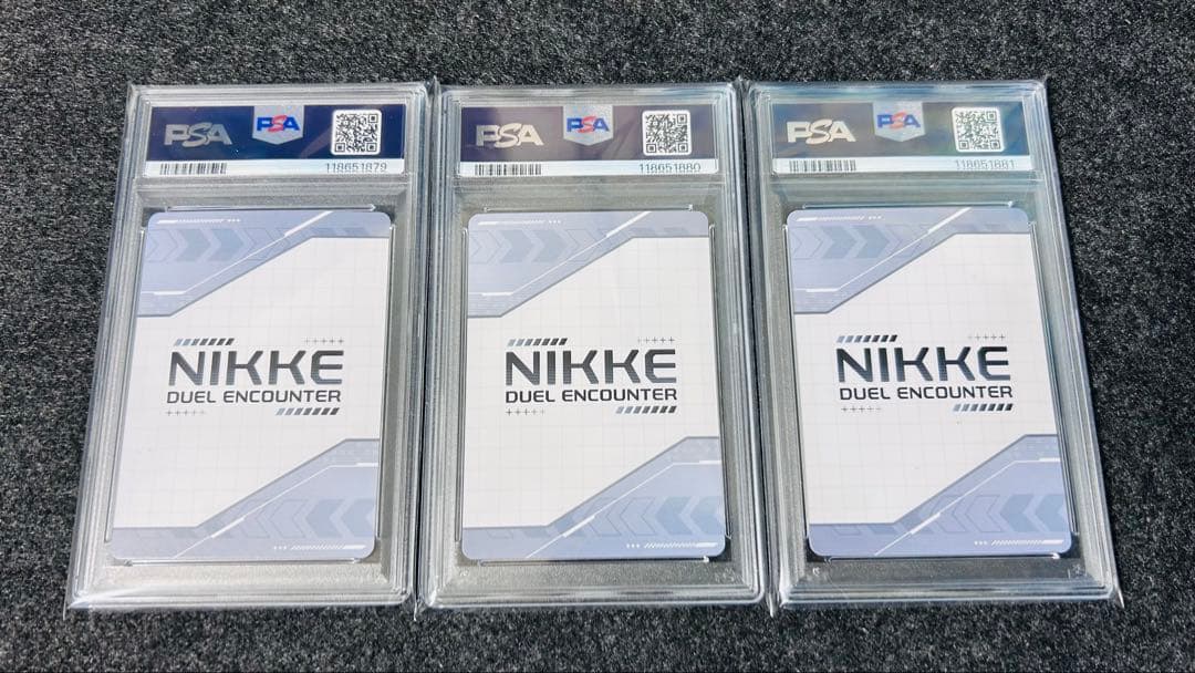 PSA 10連番　NIKKE DUEL ENCOUNTER 3rd 箔押しサイン