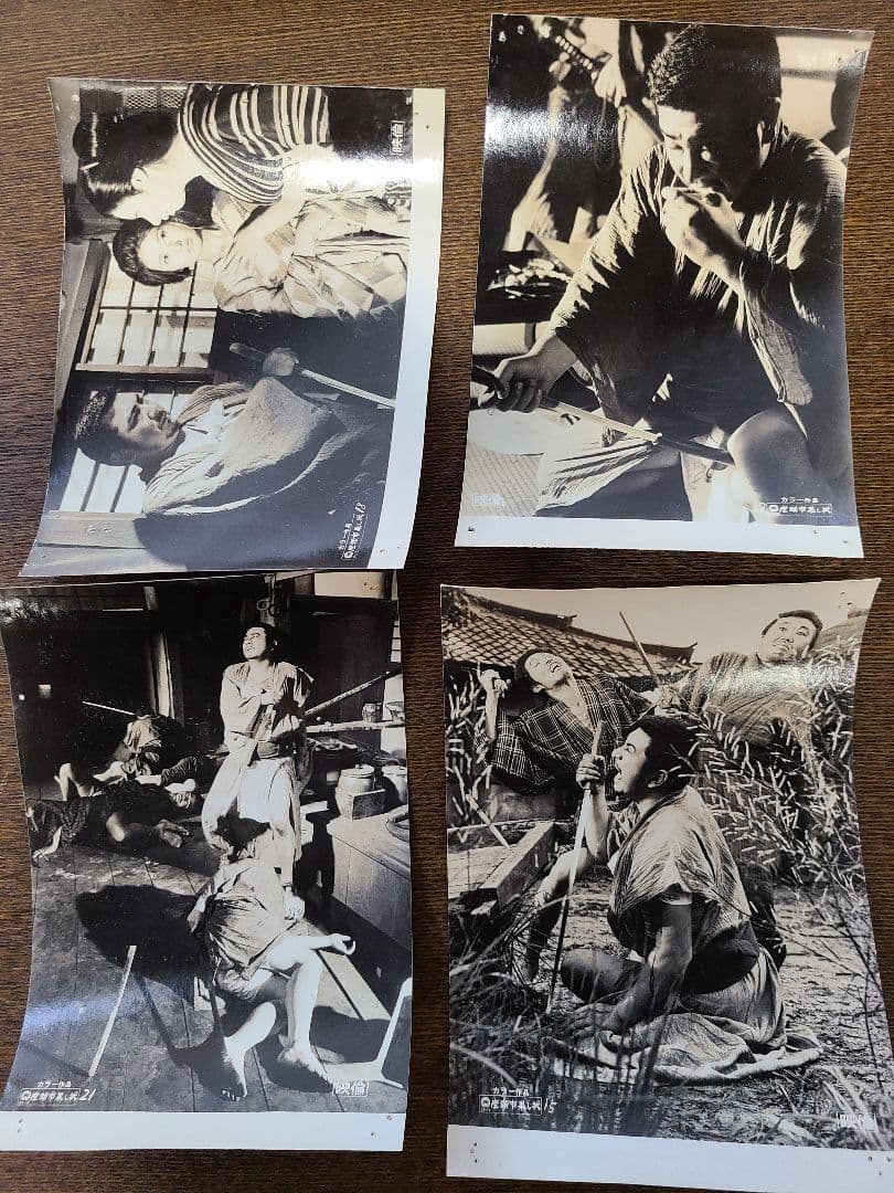 座頭市果し状　スチール写真他　勝新太郎