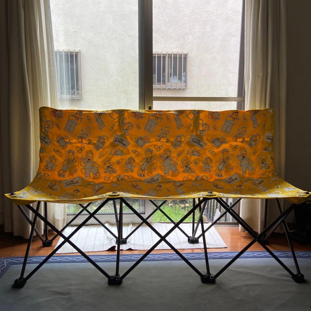 The Simpson キャラクター柄折りたたみチェア
