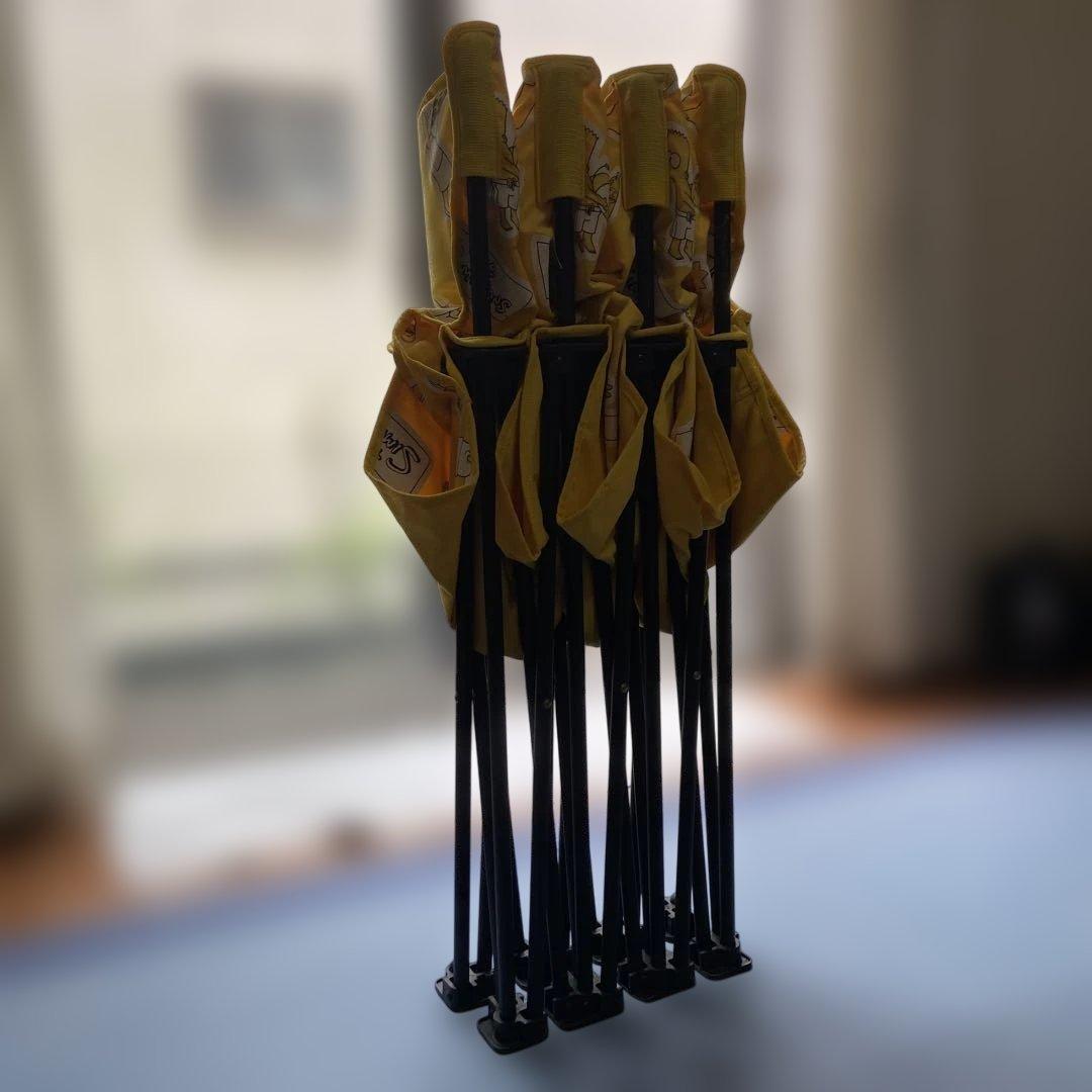 The Simpson キャラクター柄折りたたみチェア