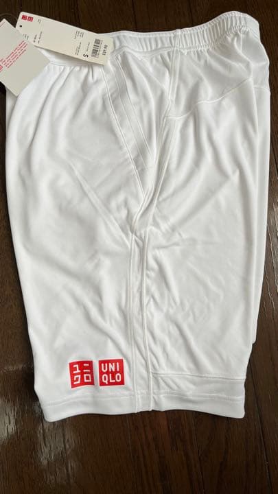 【新品】16年全仏 ユニクロ 錦織圭 着用 ハーフパンツ (Sサイズ)
