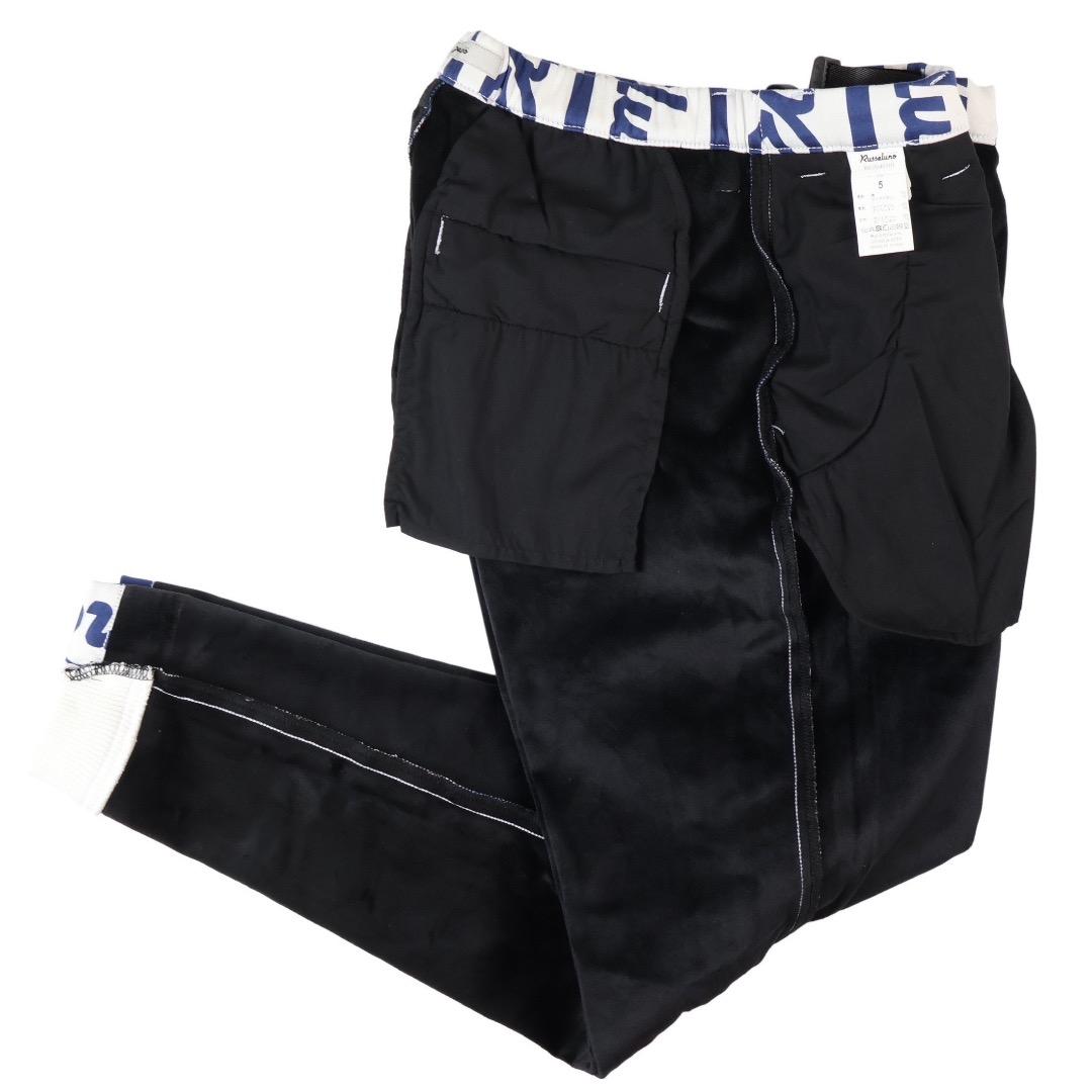 【size7】秋冬 定価35,200円 ラッセルノ ボンディング ジョガーパンツ