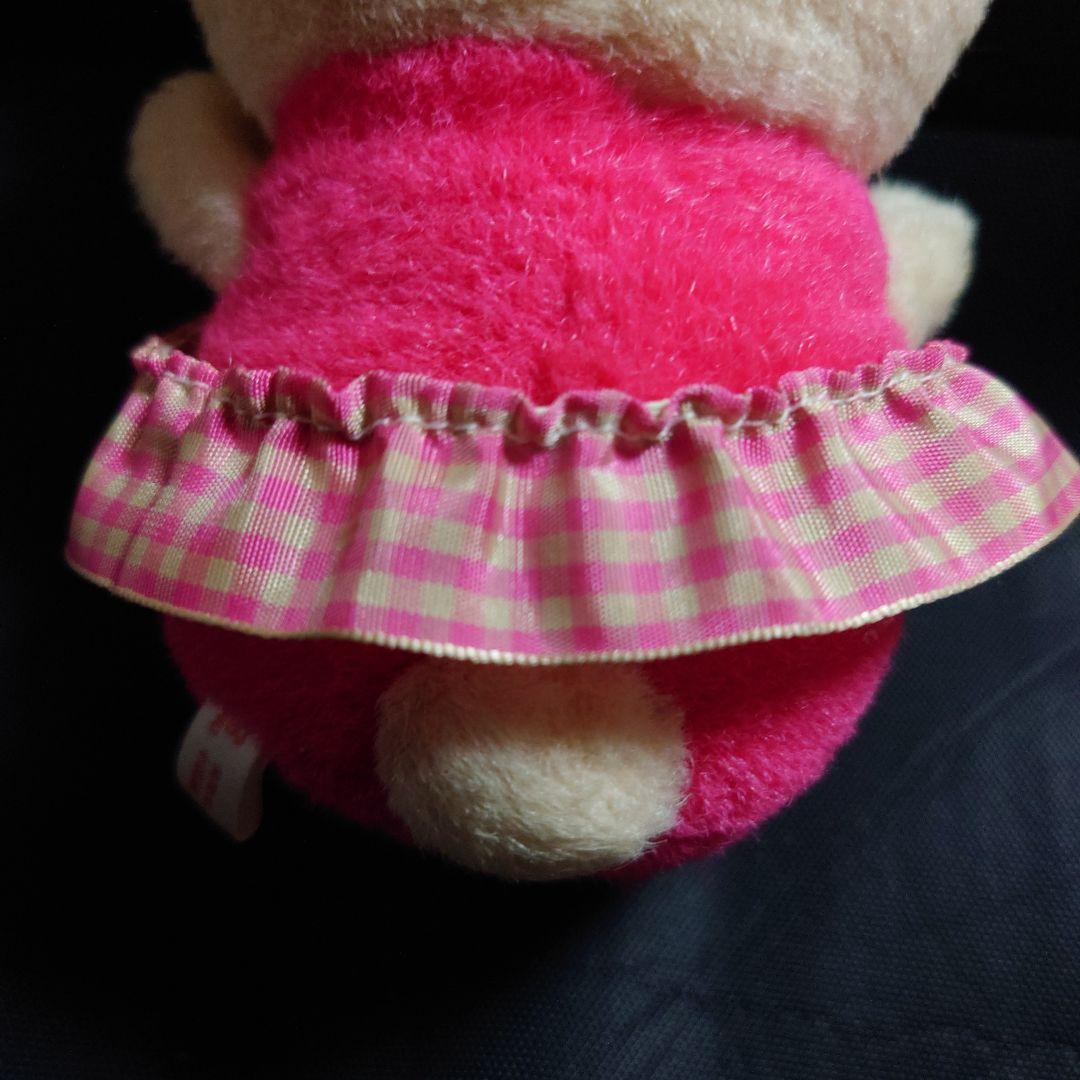 昭和レトロ サンリオ マロンクリーム ぬいぐるみ 旧ロゴ 激レア 音が鳴る