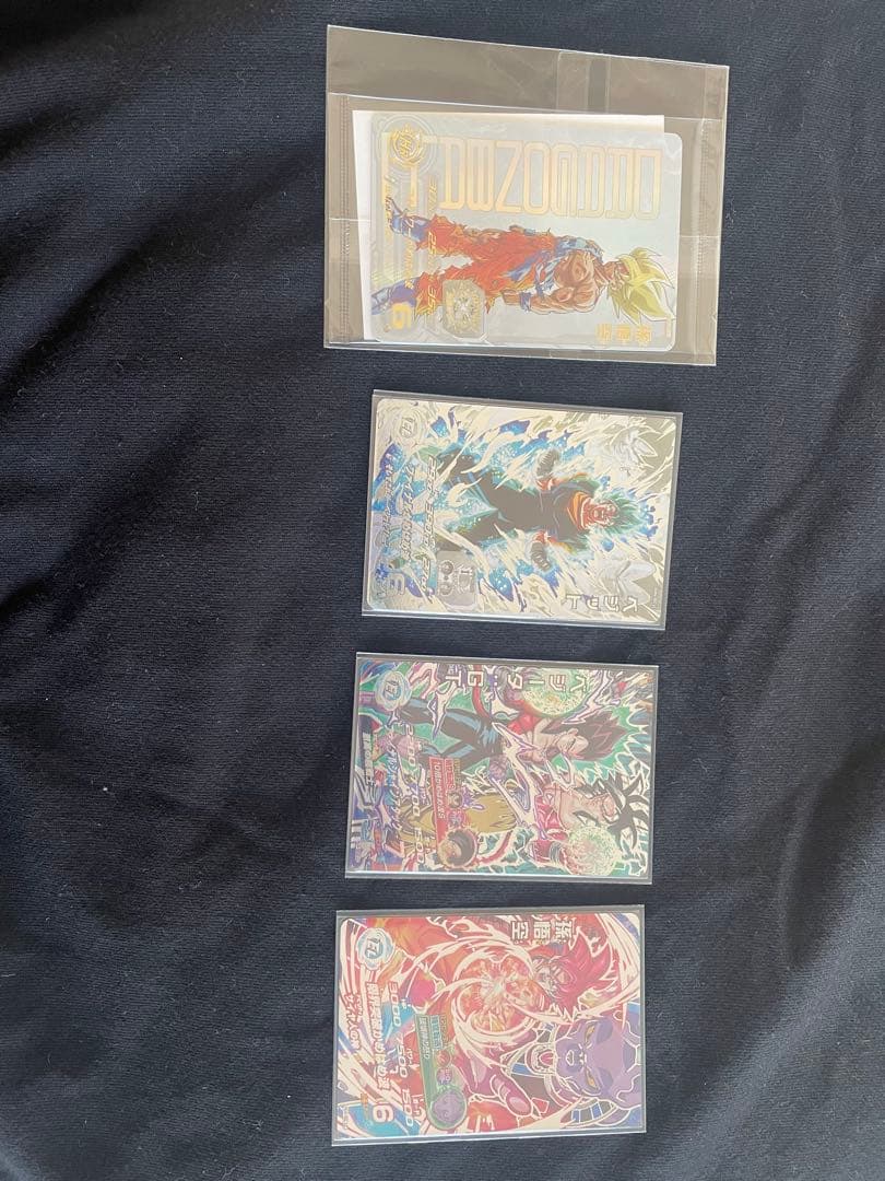 スーパードラゴンボールヒーローズ シークレット　 4枚セット