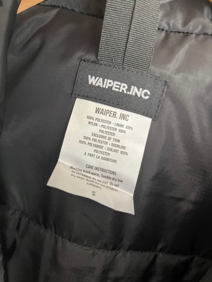 新品 WAIPER.inc S パフ プリマロフト PERTEX WT1080