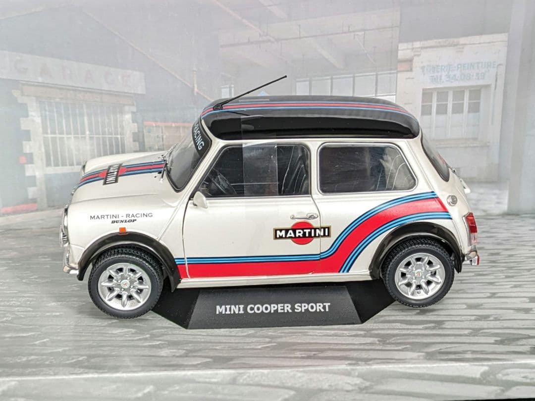 Solido 1/18 ミニクーパー スポーツ 1998 マルティニ カラー