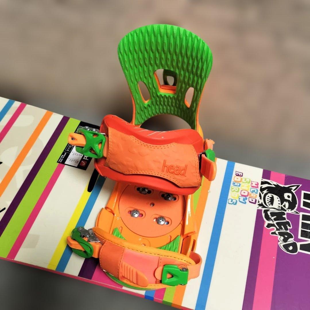 HEAD スノーボード 142cm & ビンディング・ケース 4点セット