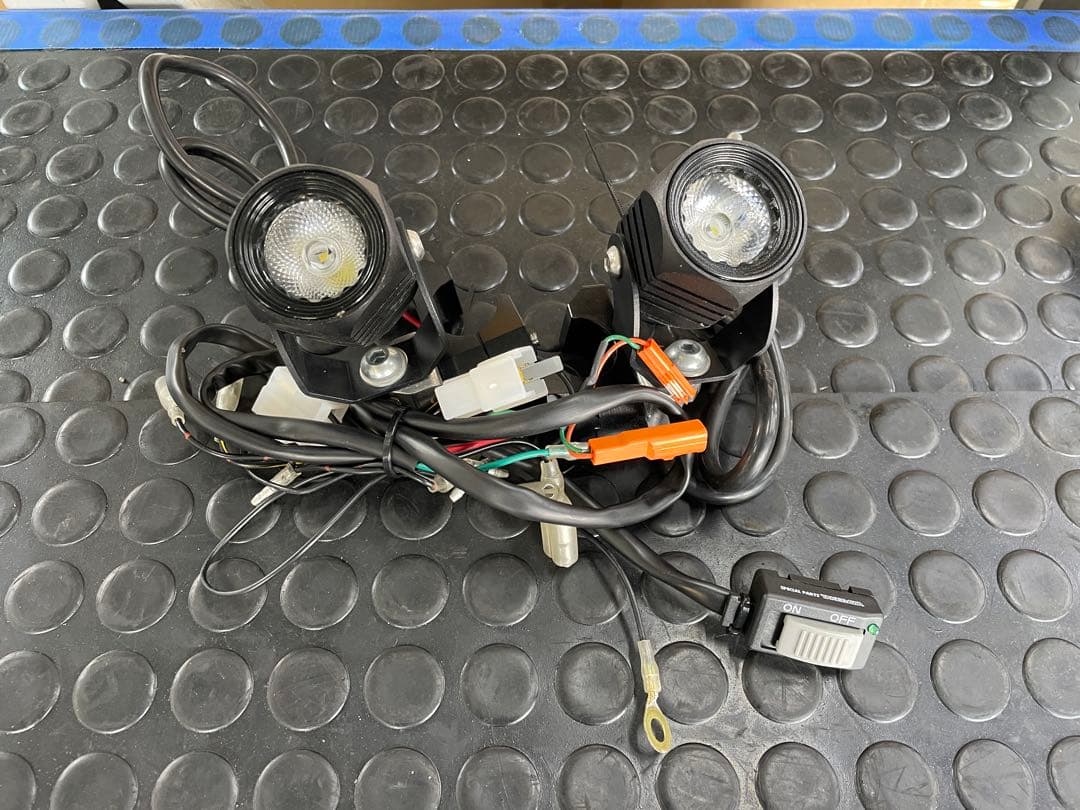 CT125 ハンターカブ　SPタケガワ　フォグランプキット　専用ステー付き