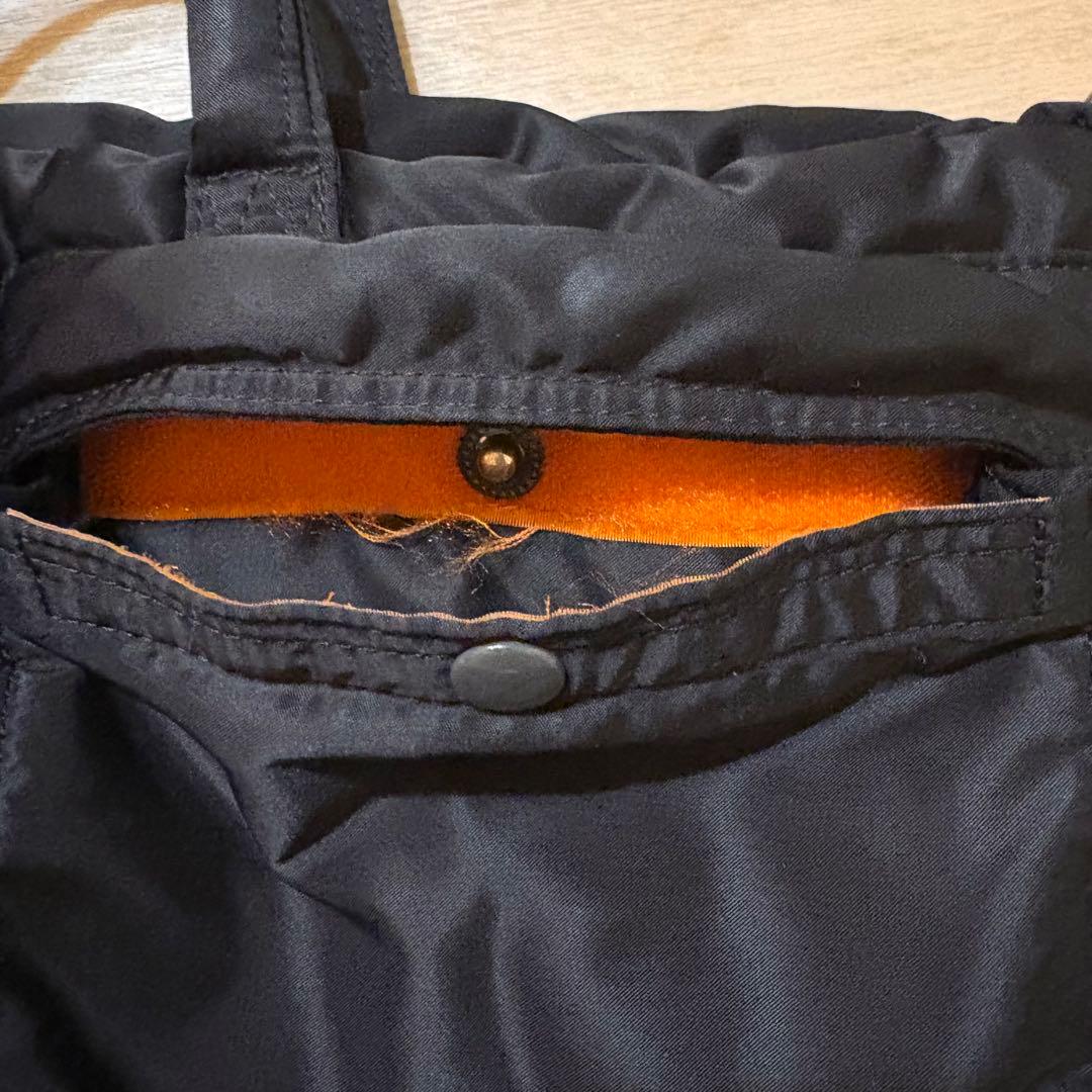 PORTER ポータータンカー ブリーフケースリュック黒ナイロン A4・PC