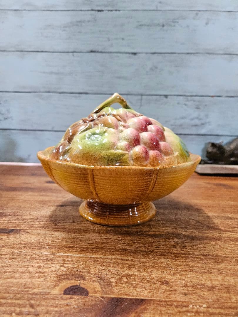 フランスアンティーク サルグミンヌ フルーツのバルボティーヌ ボンボニエール