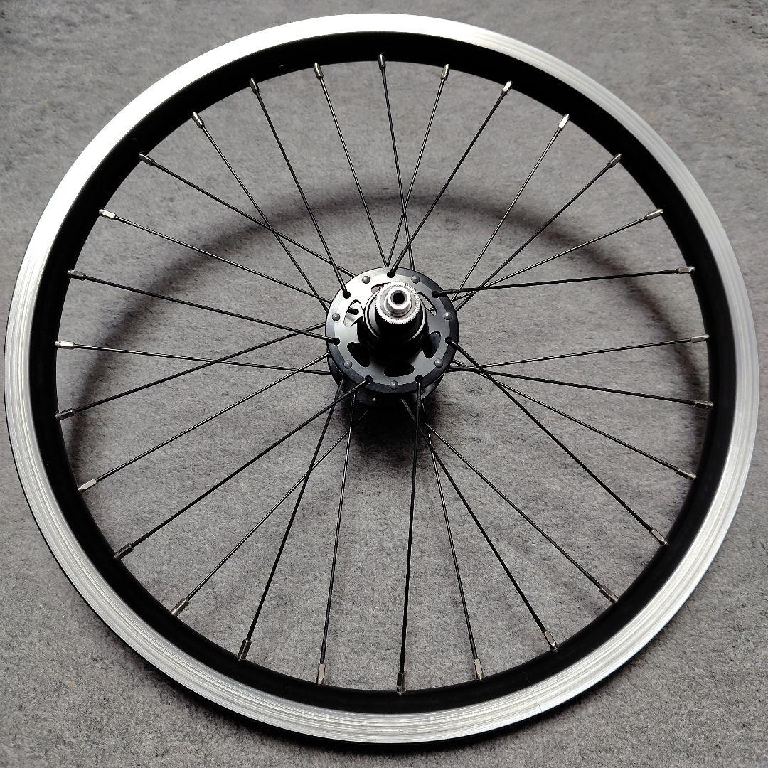 BROMPTON スーパーライトホイール4速前後セット (米式タイプ)