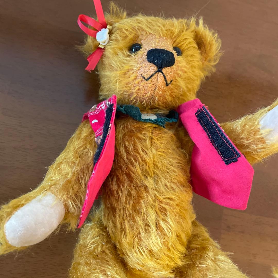 イギリス☆コッツウォルズ☆作家物　ハンドメイド　テディベア