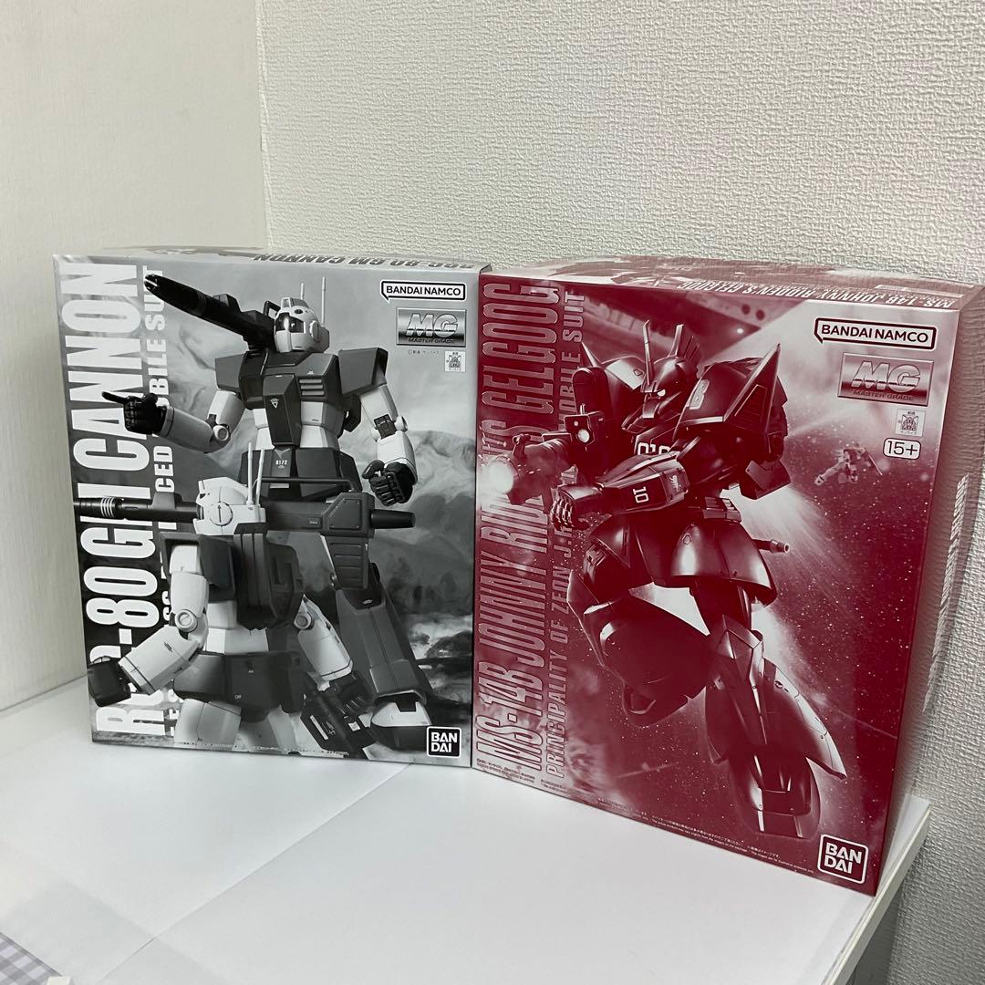 ＭＧ 1/100 ジム・キャノン & ジョニー・ライデン専用ゲルググ