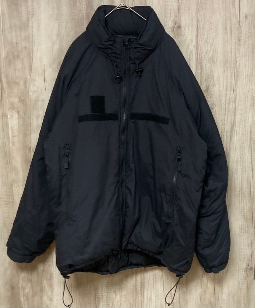 ALPHA アルファインダストリーズ レベル7 プリマロフト ジャケット 黒 L