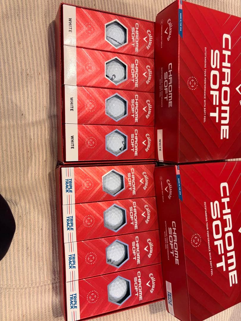 新品⭐️Callaway Chrome Soft ゴルフボール ２４個入り