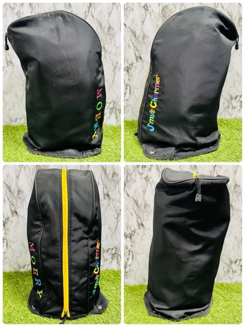 【良品】ジミーズチャーマー×モエリー スタンド式 キャディバッグ レディース