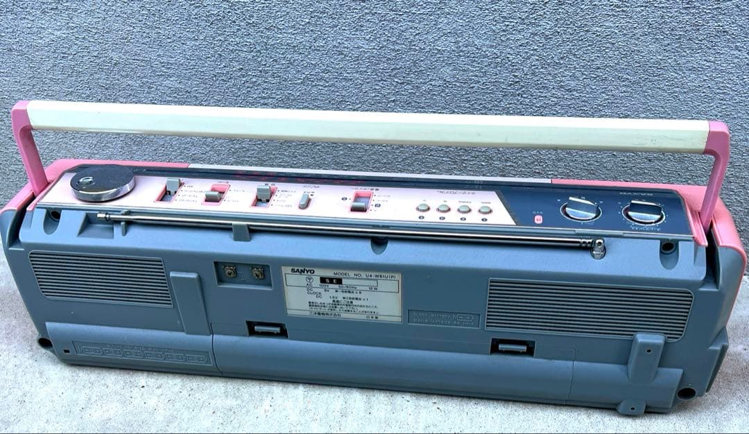 SANYO U4 W61U ラジカセ