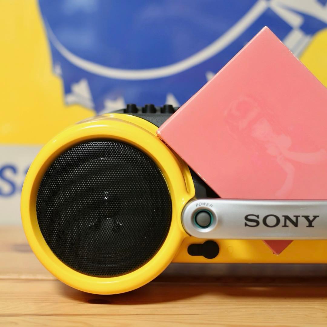 SONY SPORTS CDラジカセ アダプタ付