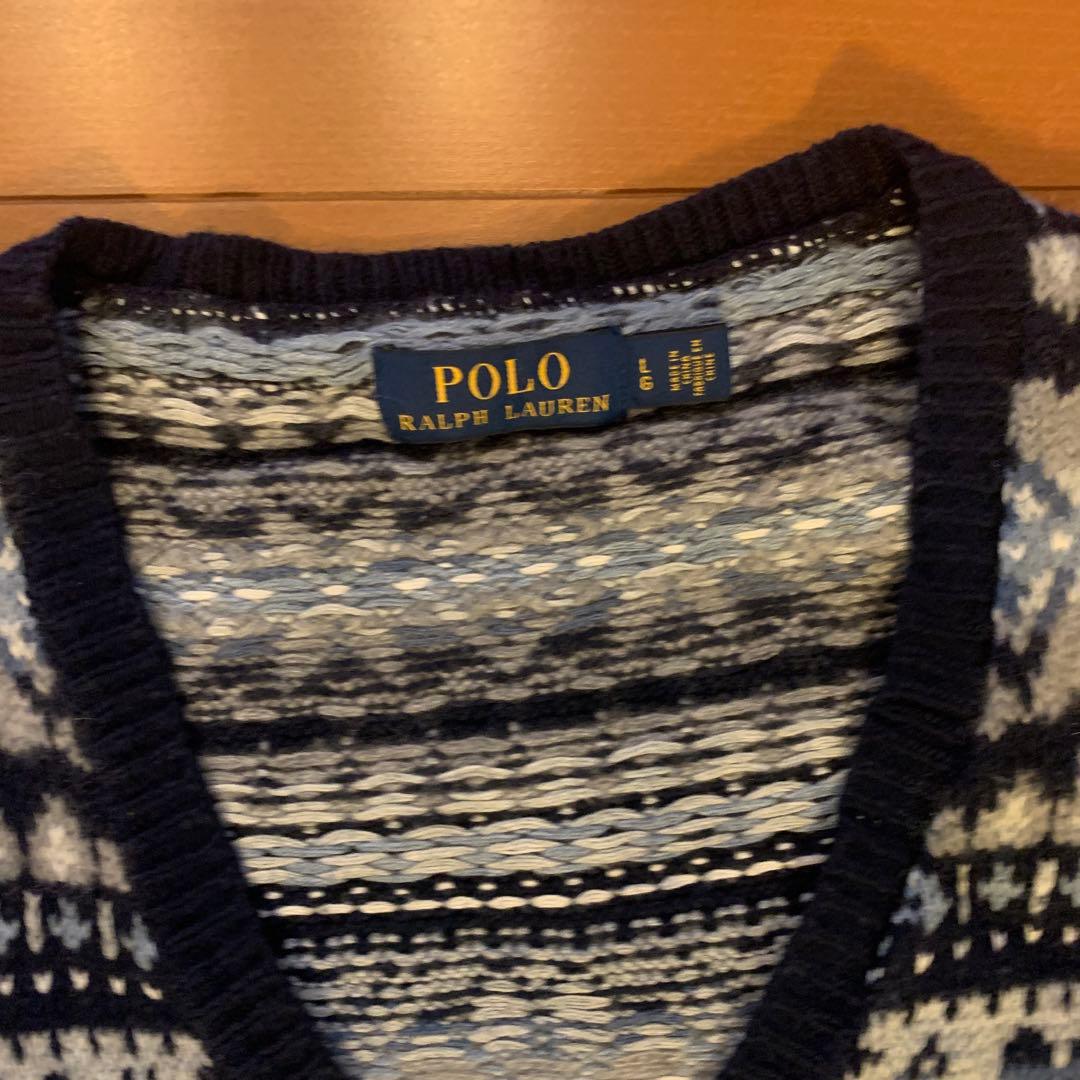 Polo Ralph Lauren フェアアイル柄 ベスト XLサイズ