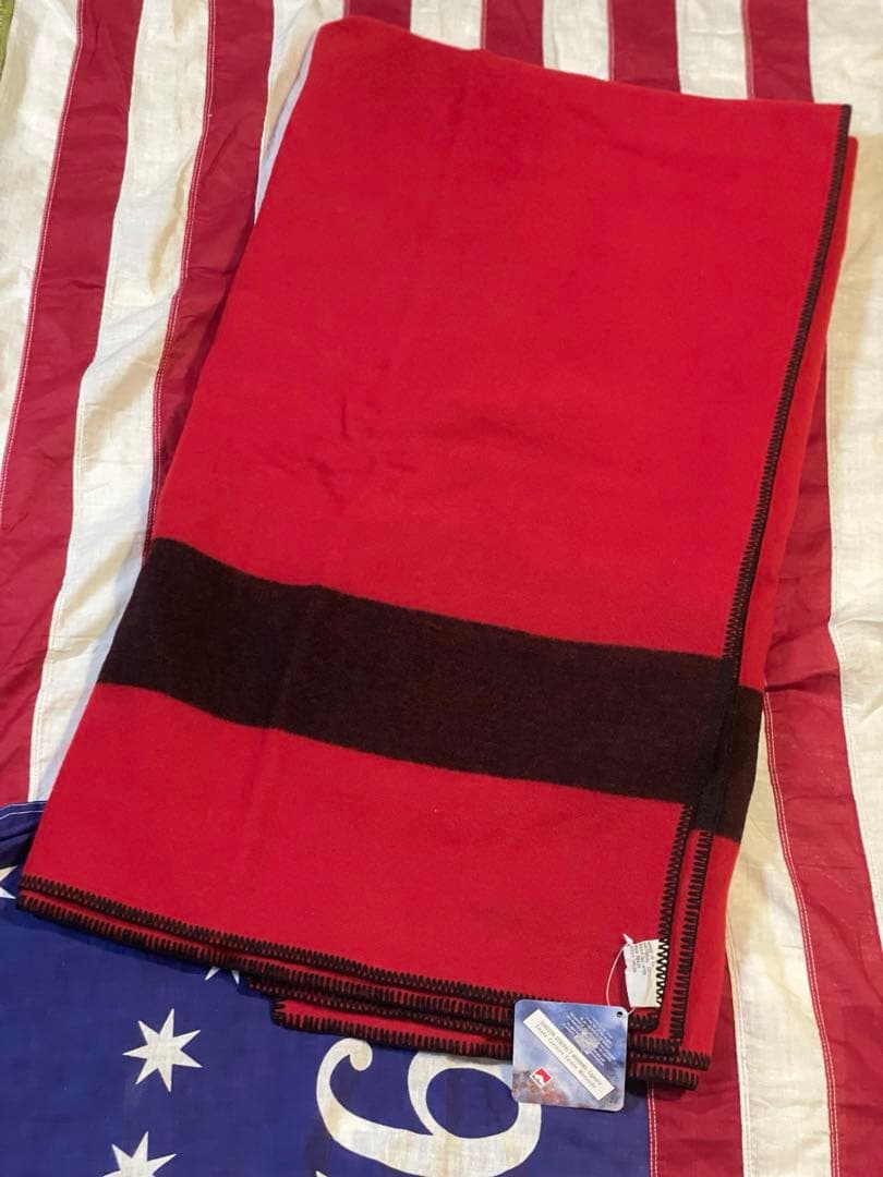 usn タイプ　ビンテージ　ウールブランケット　マルボロ　激レア　デッドストック