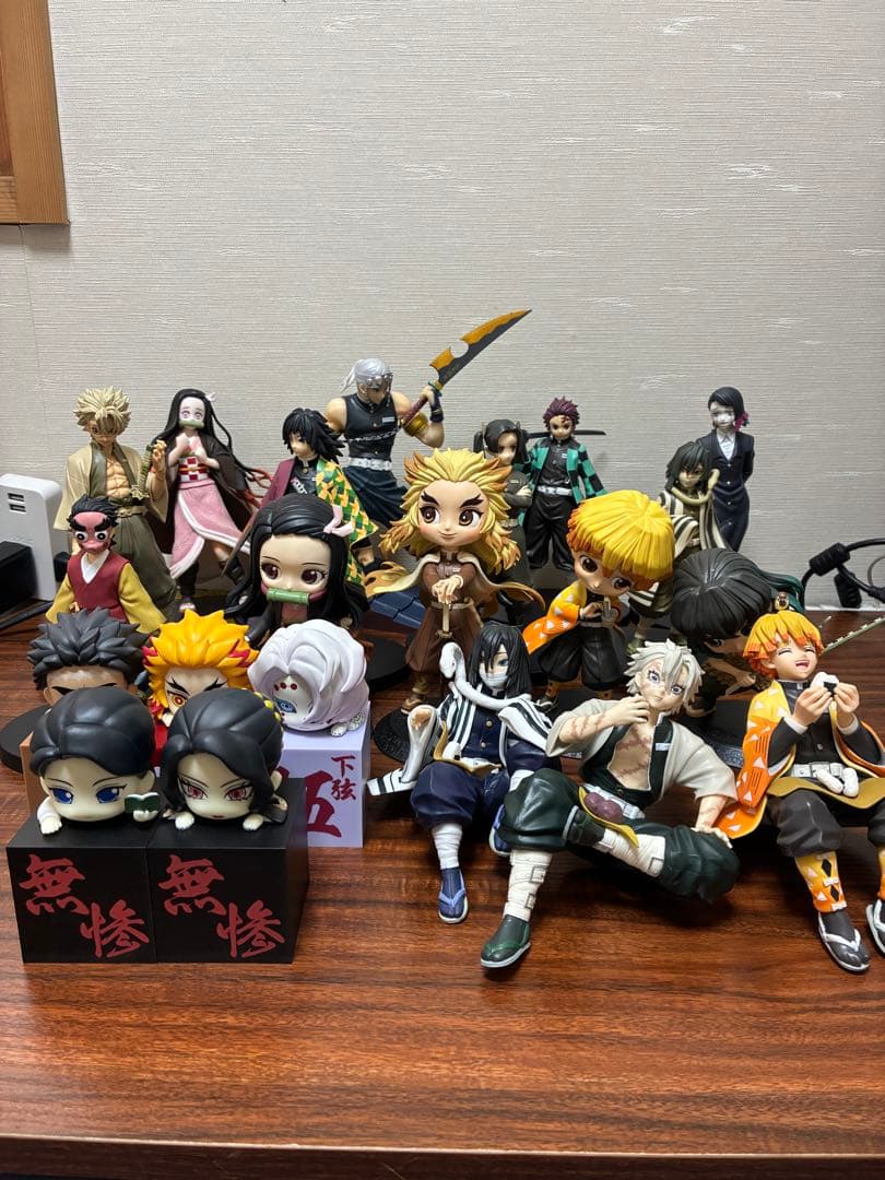 鬼滅の刃 フィギュア まとめ売り 21体　箱無し