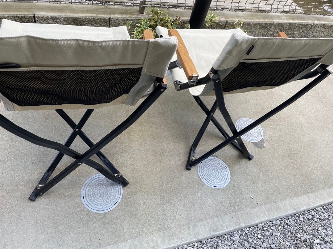  peak ローチェア ショート アイボリー