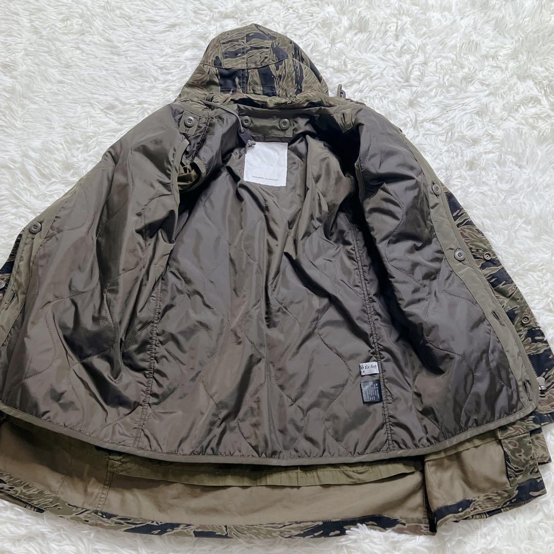 HYSTERIC GLAMOUR タイガーカモ コート シンサレート　スヌーピー