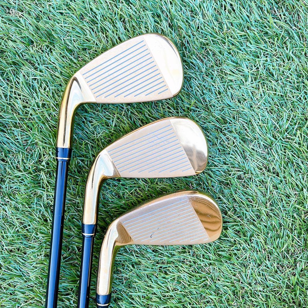 メンズゴルフクラブ　プロテック　エアーマッスル中空ハイブリッドアイアン6本セット