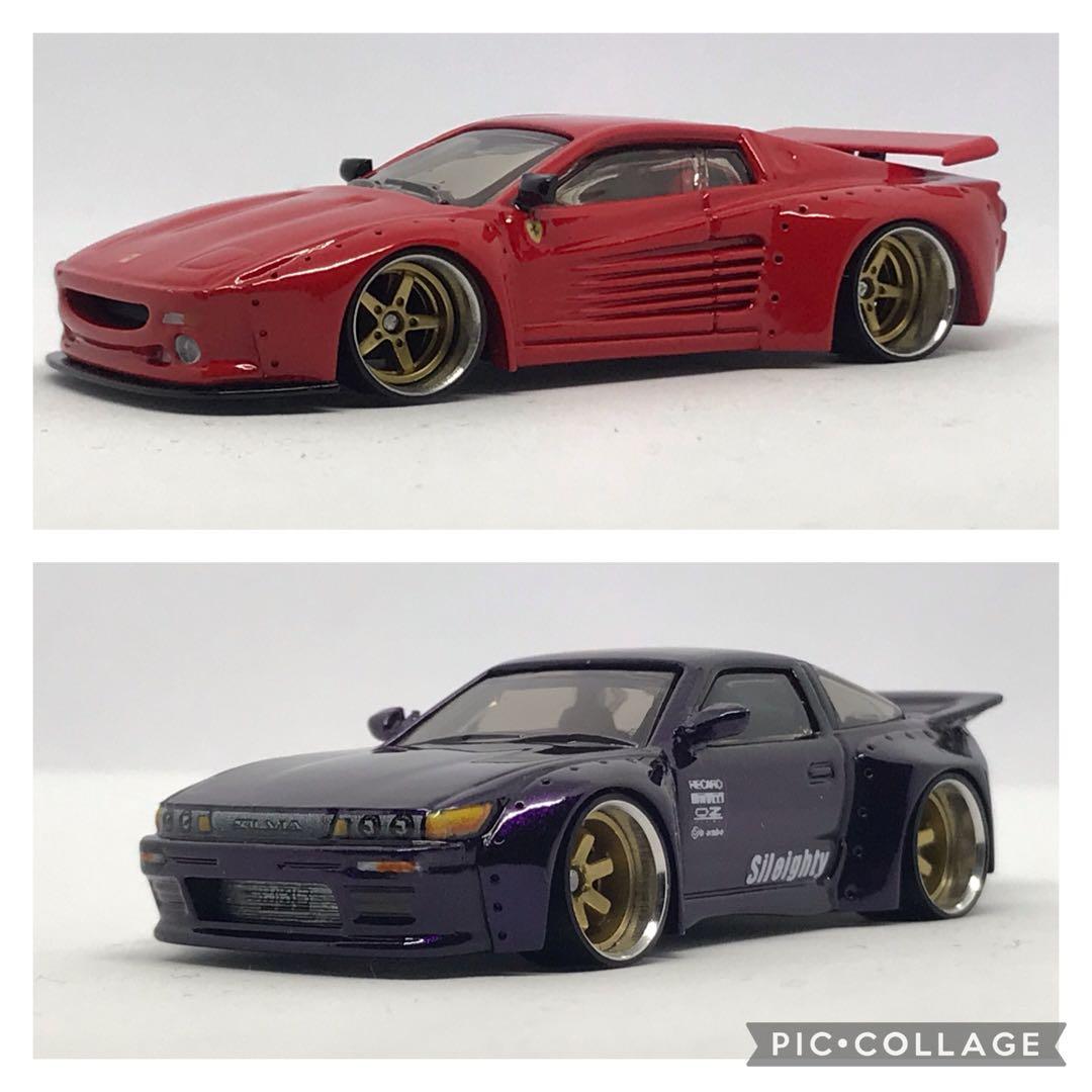 ととろろカスタム　フェラーリ512M＆シルエイティ