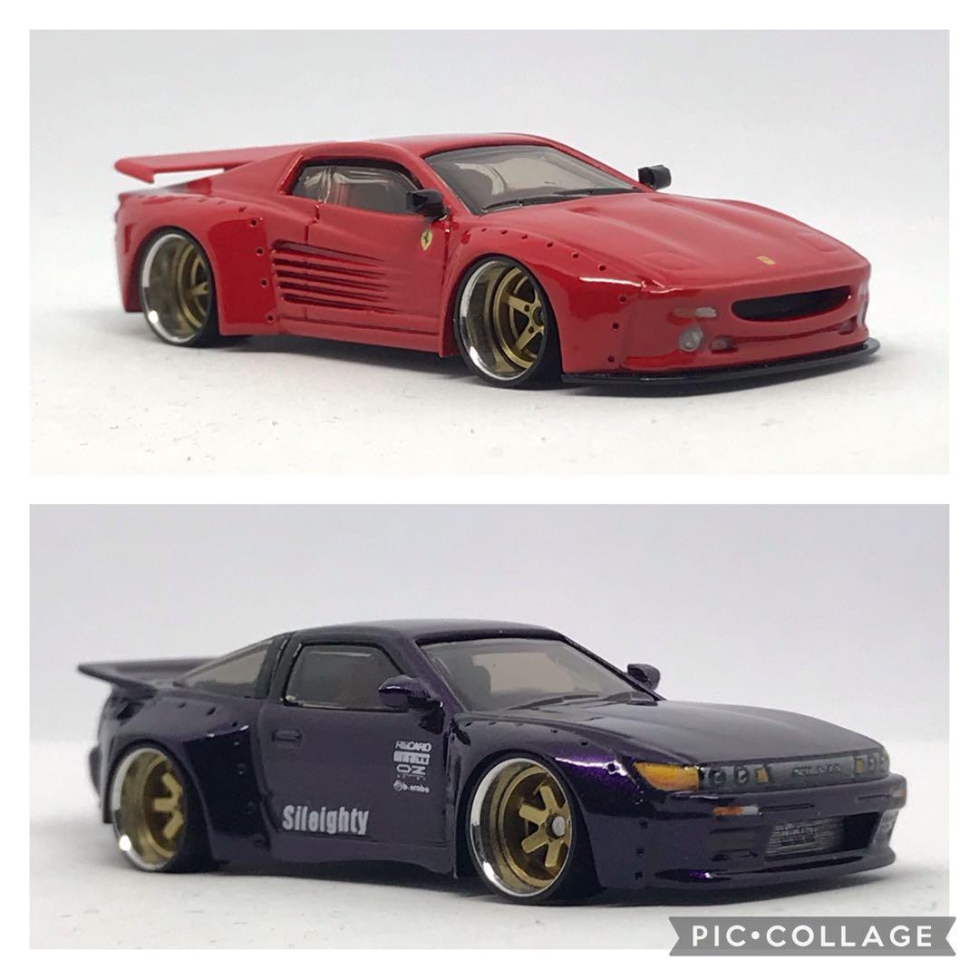 ととろろカスタム　フェラーリ512M＆シルエイティ