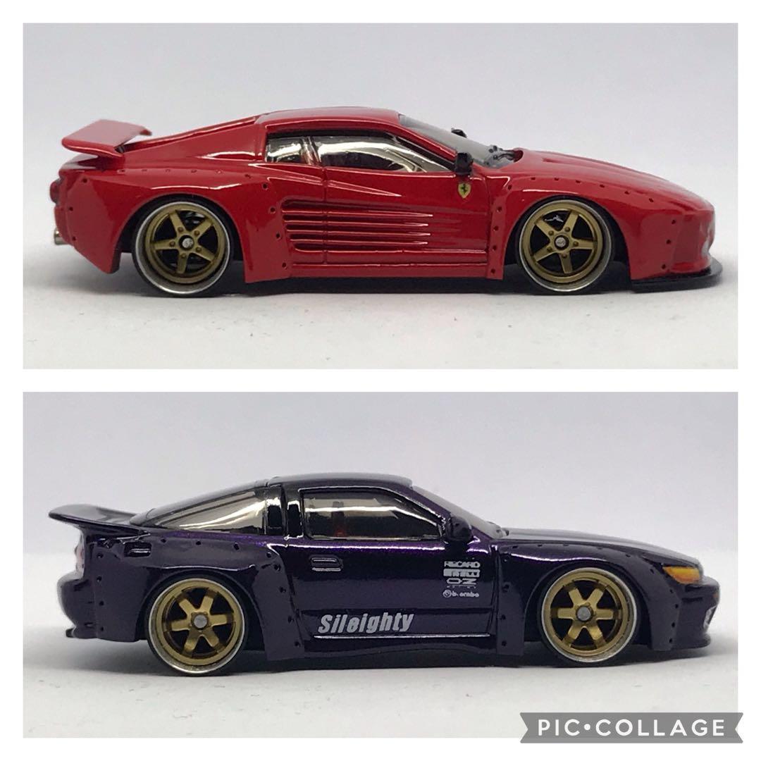 ととろろカスタム　フェラーリ512M＆シルエイティ