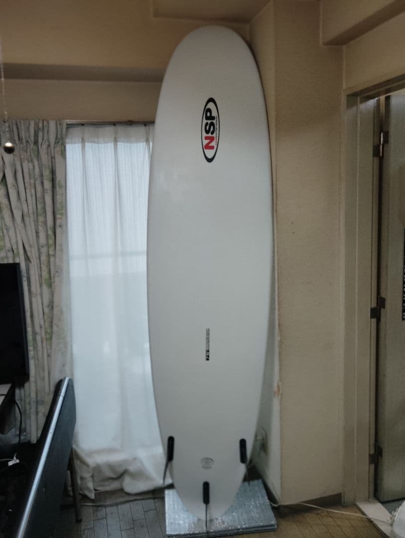 NSPサーフボード、7.6．ファンボード、横浜市南区高根町にて手渡し希望です