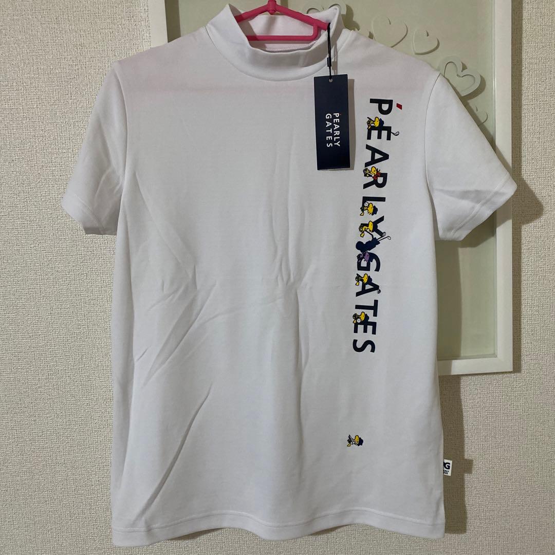 パーリーゲイツ♥️スヌーピー半袖ハイネックカットソー